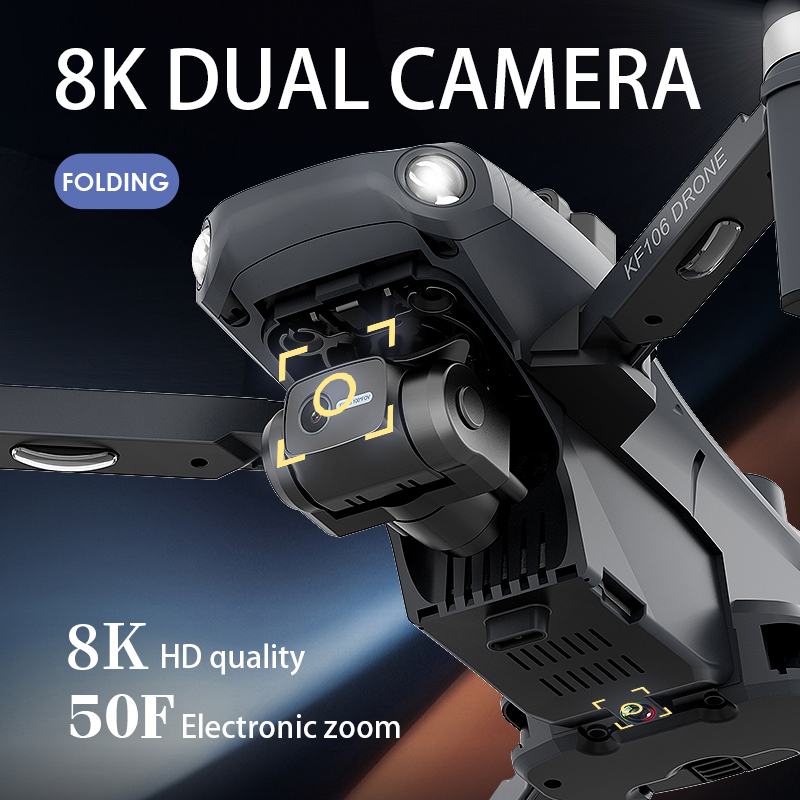 2022 NEW KF106 Max Drone 8K Pr - Drone Camera Wide Angle recension och pris