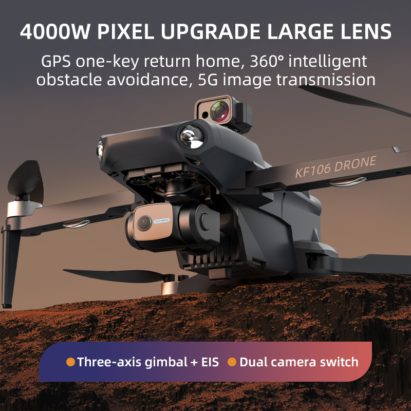 2022 NEW KF106 Max Drone 8K Pr - Drone Camera Wide Angle recension och pris