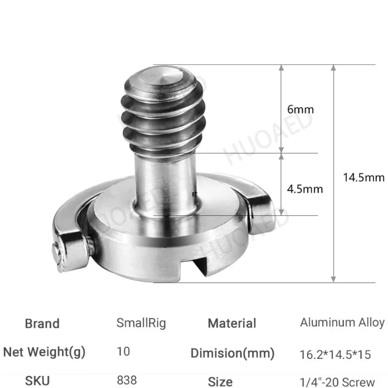 5/10PCS D Shaft D-ring 1/4 Inc - Drone Camera Action recension och pris