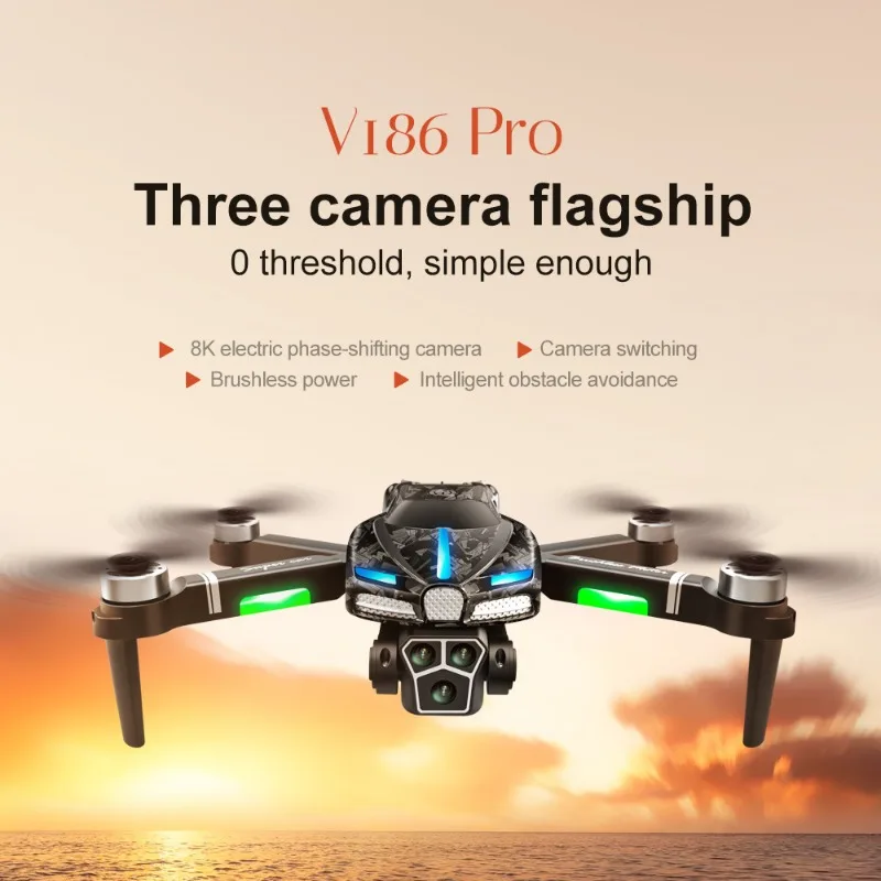 New V186 Pro Drone Professiona - Drone Camera Professional recension och pris