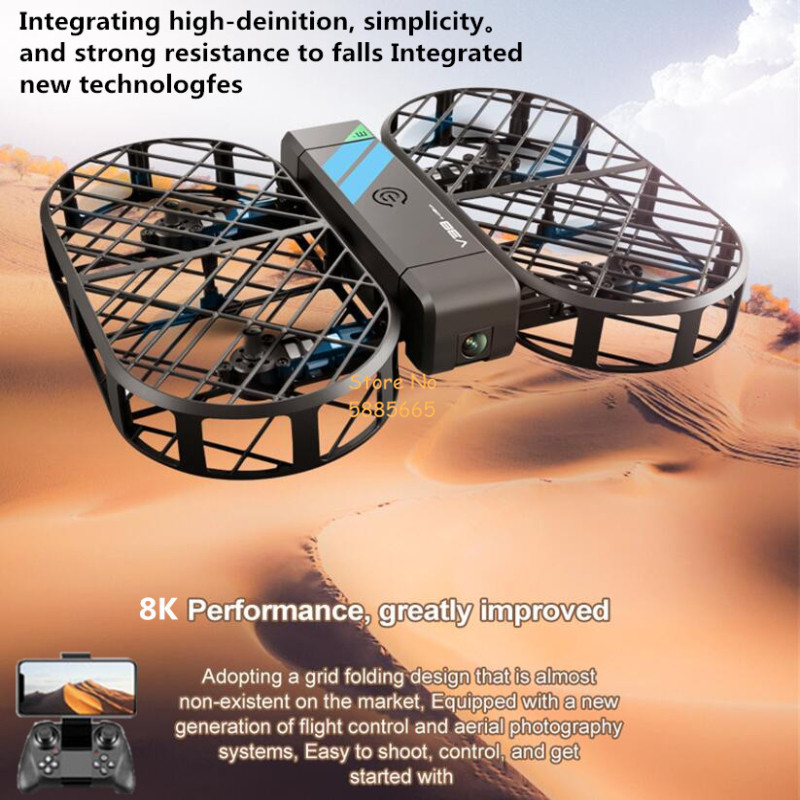 8K HD Camera 360° Protection O - Drone Camera 4K recension och pris