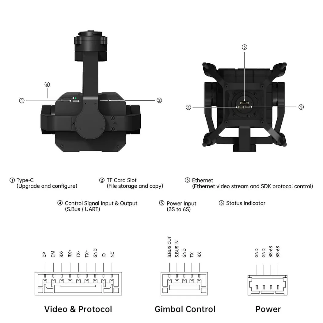 2026 NewT30 Gimbal Camera Dr-o - Drone Camera With Gimbal recension och pris