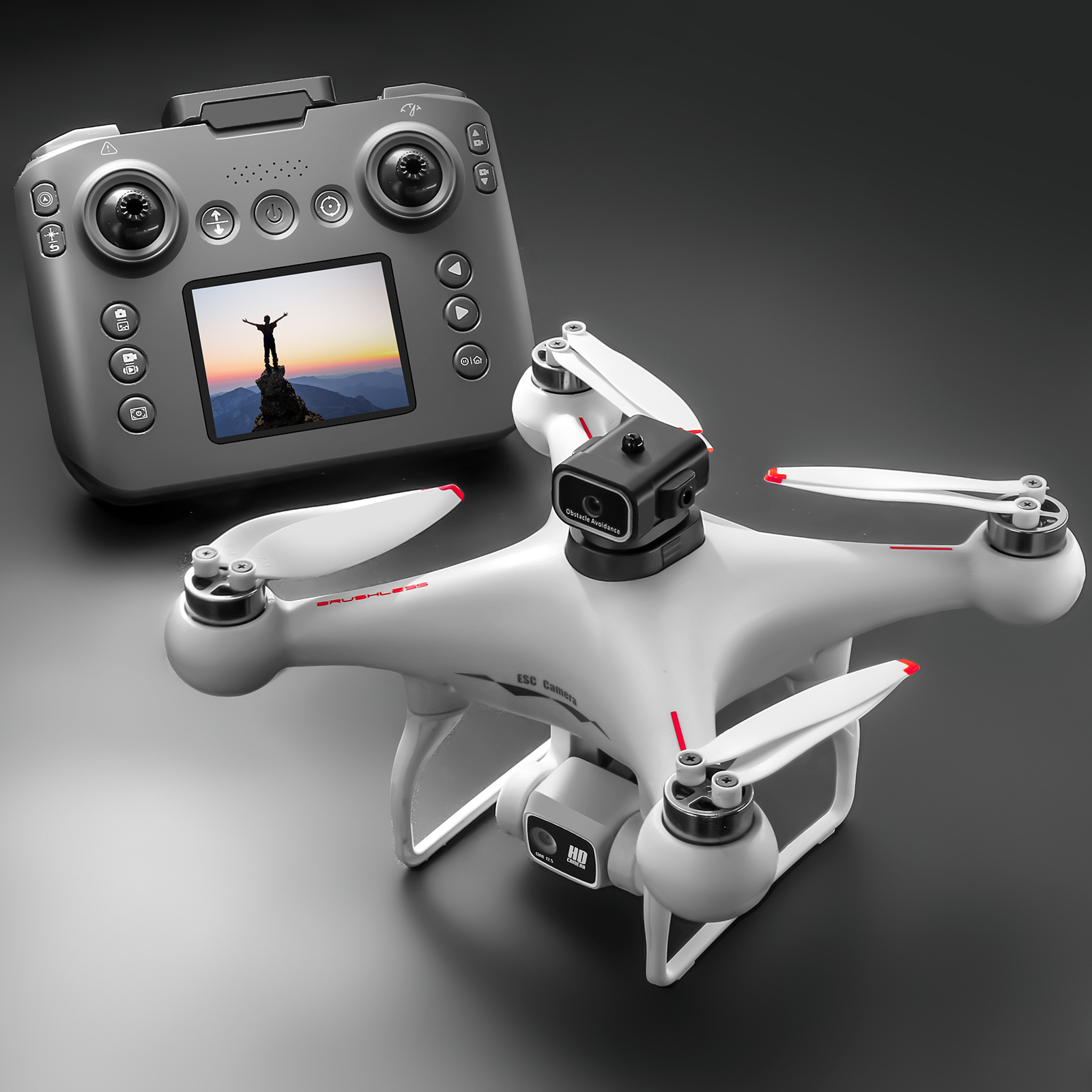 ZNLYRION S116 RC Drone Brushle - Drone Camera Lens recension och pris