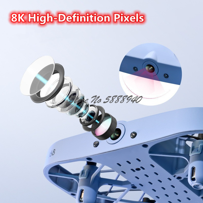 Enclosed Protect 8K HD Camera  - Drone Camera Mount recension och pris