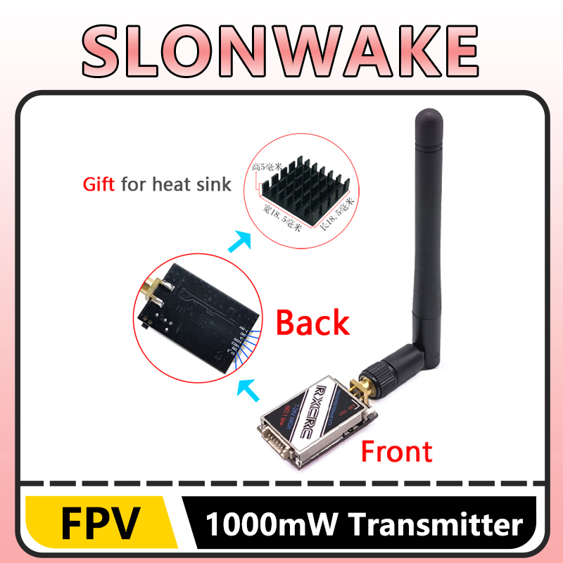 SLONWAKE  5.8G 48CH 1W VTX 100 - Drone Camera Lens recension och pris