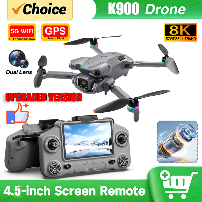 New K900 MAX GPS Drone with 4K - Drone Camera Lens recension och pris