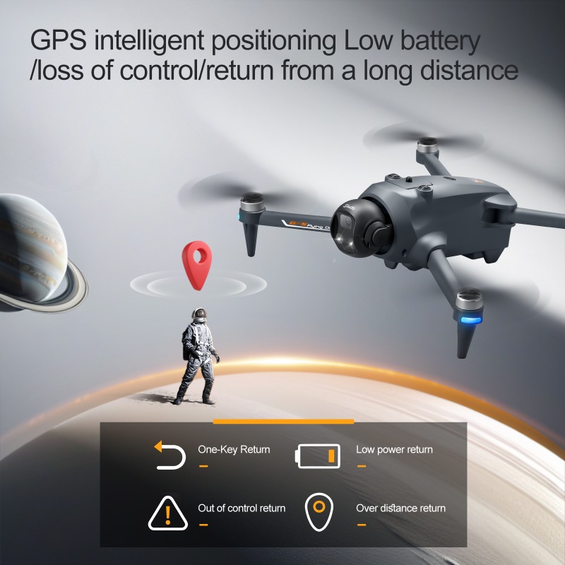 NEW YL059 Mini RC Quadcopter 4 - Drone Camera With Gimbal recension och pris