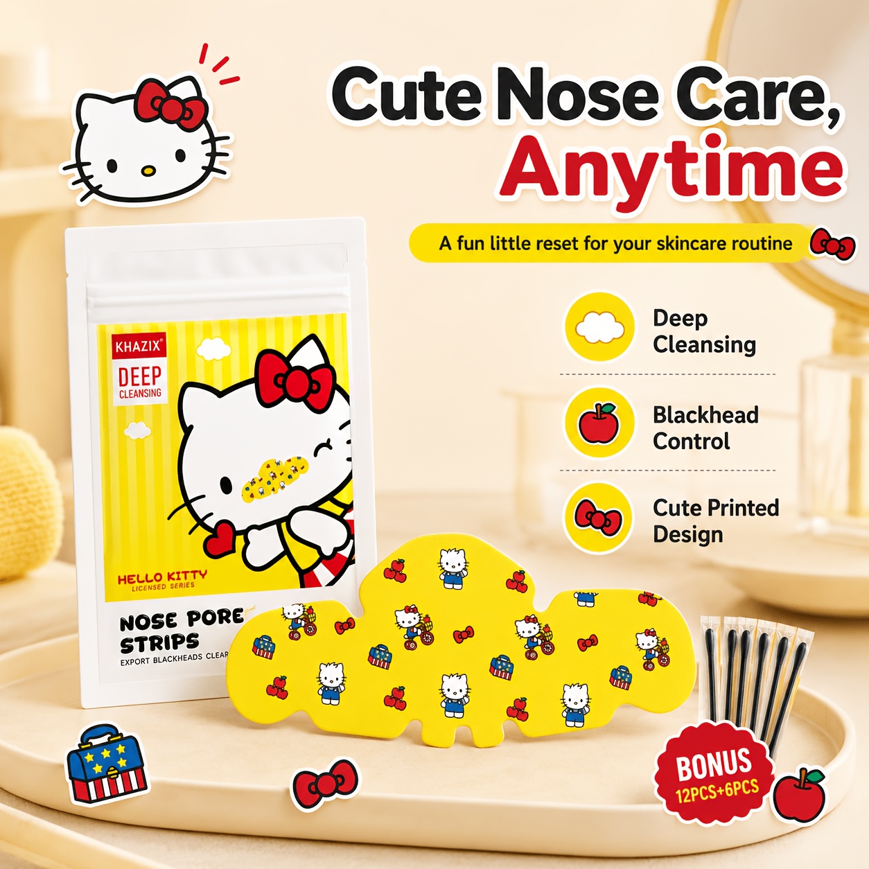 12PCS yellow Hello Kitty Remov - Drone Camera Stabilized recension och pris