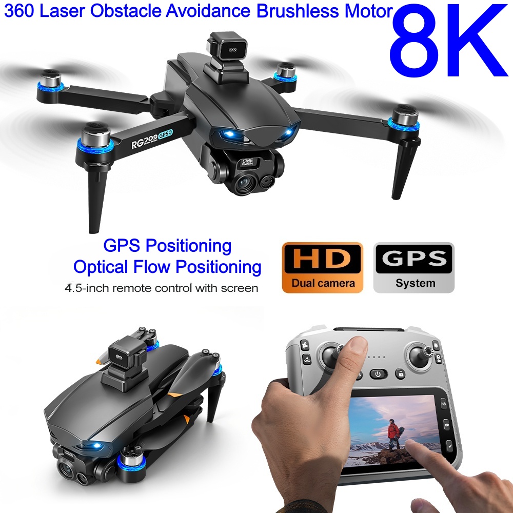 NEW 8K Drone With HD Camera La - Drone Camera 4K recension och pris