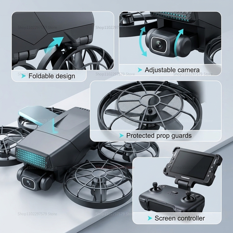 New Drones M8 GPS 8K Professio - Drone Camera Professional recension och pris