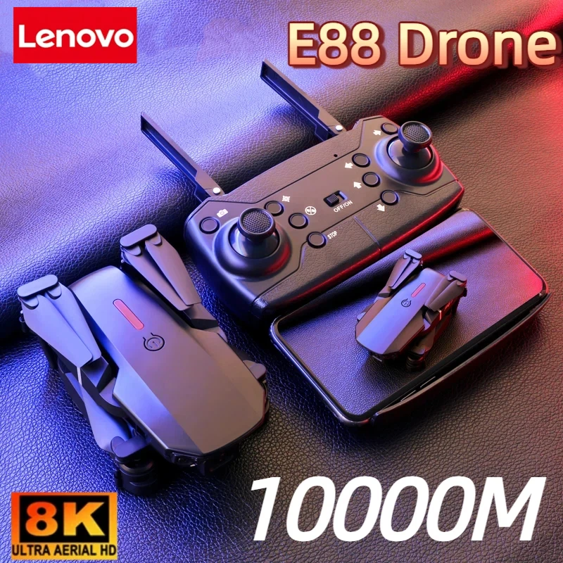 Lenovo New E88 Pro WIFI FPV Dr - Drone Camera Wide Angle recension och pris