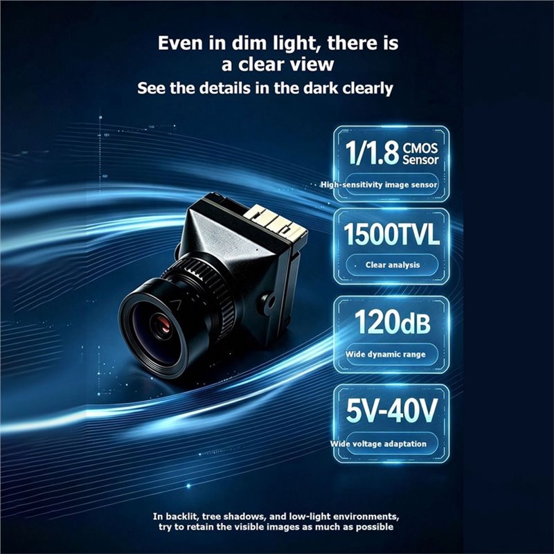 Night Vision Camera 1500TVL Fo - Drone Camera Night Vision recension och pris