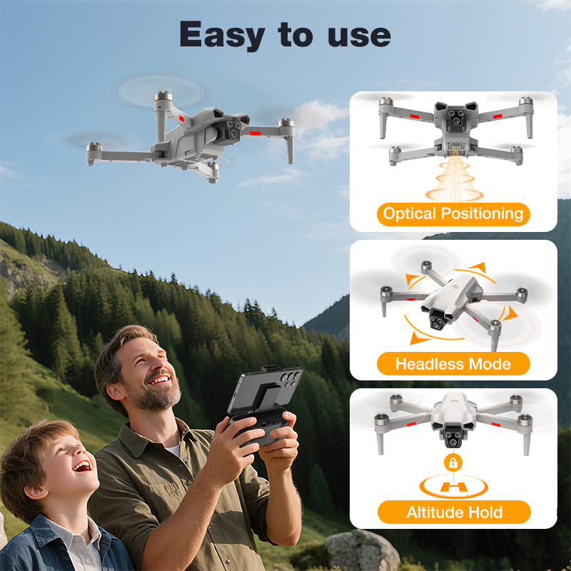 NEW Hot L017 Pro Drone Brushle - Drone Camera Lens recension och pris